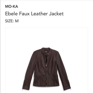 Mo-Ka Ebele Faix Leather Jacket